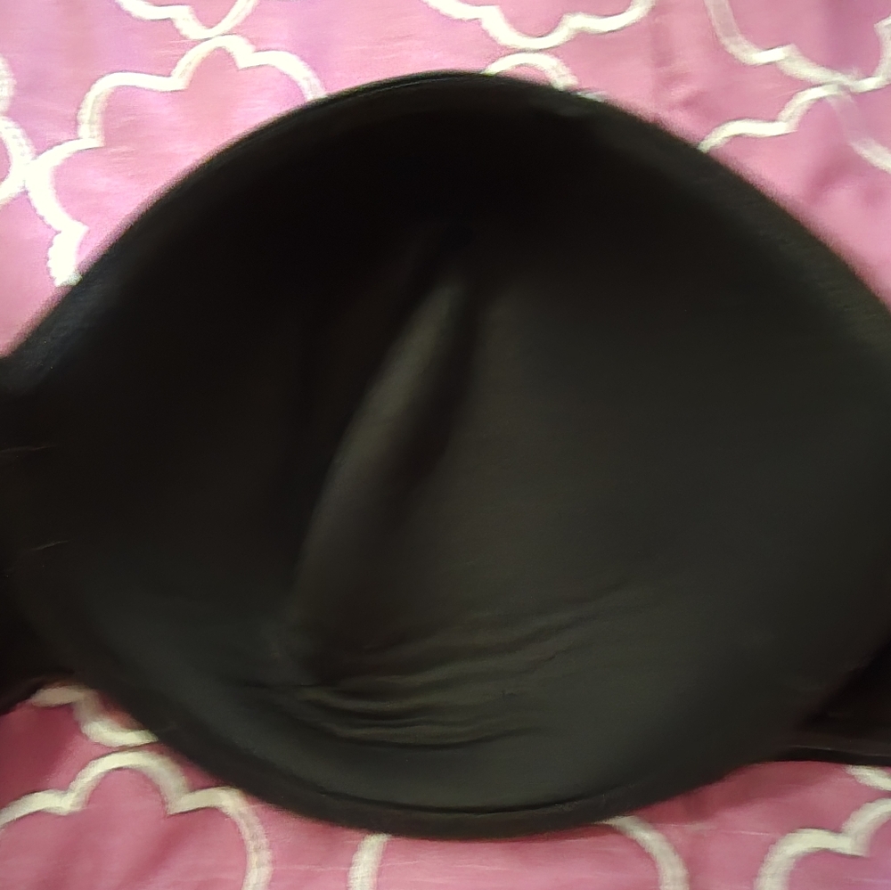 44G Wacoal Black Strapless Bra Stay Put Grippers. - Picture 6 of 12